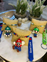 Mario Brothers Charm Rakhi Bracelet