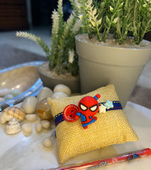 Novelty Spiderman Rakhi with Pencil