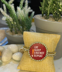 Cricket Lover Rakhi Bracelet