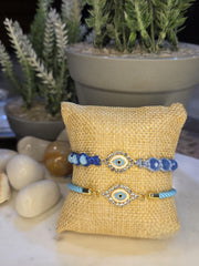 Bhaiyya Bhabhi Evil Eye Rakhi Bracelet