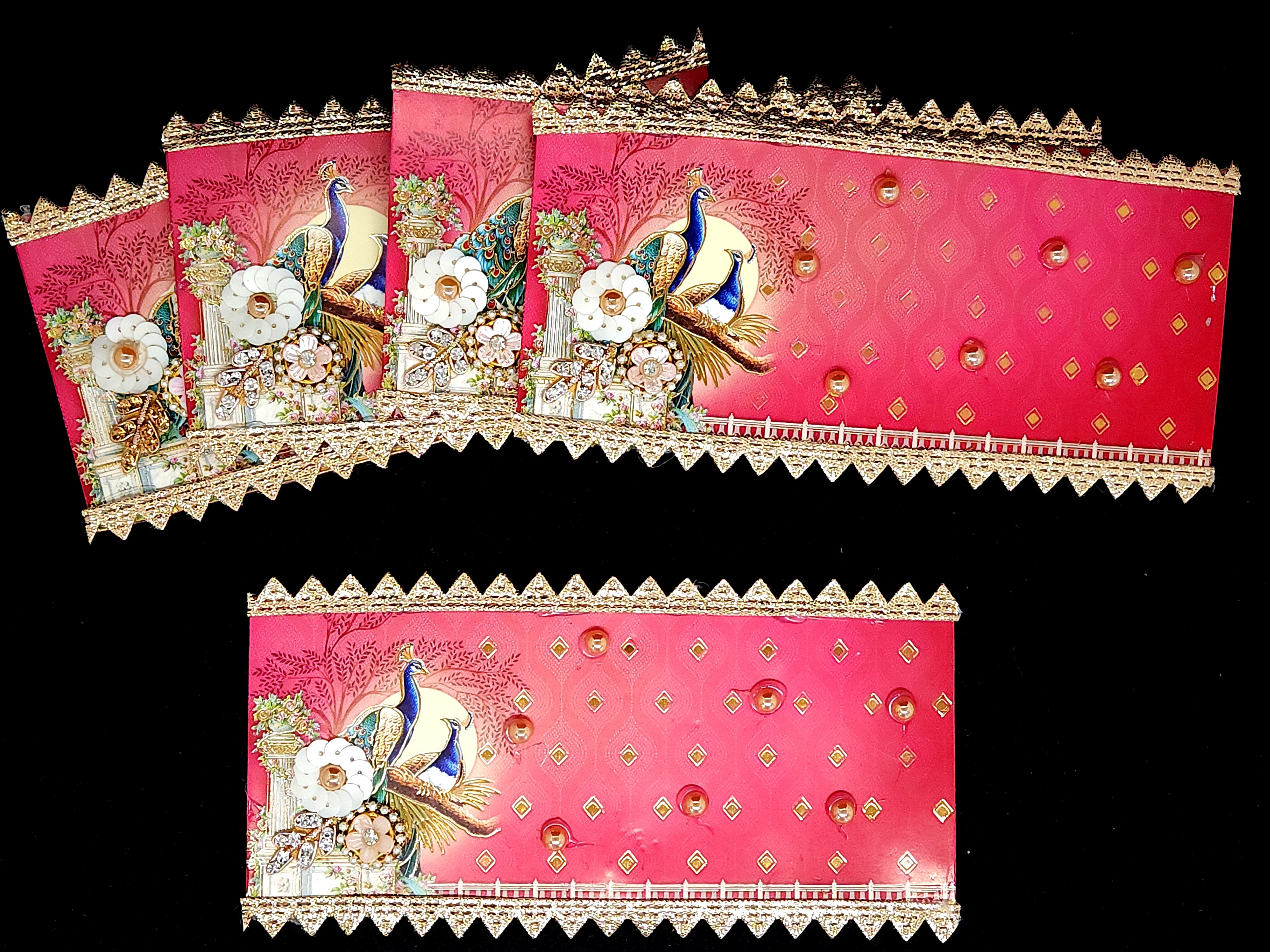 Premium Assorted Color Designs Money Holder Envelope