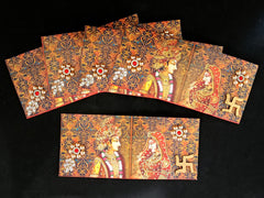 Premium Assorted Color Designs Money Holder Envelope