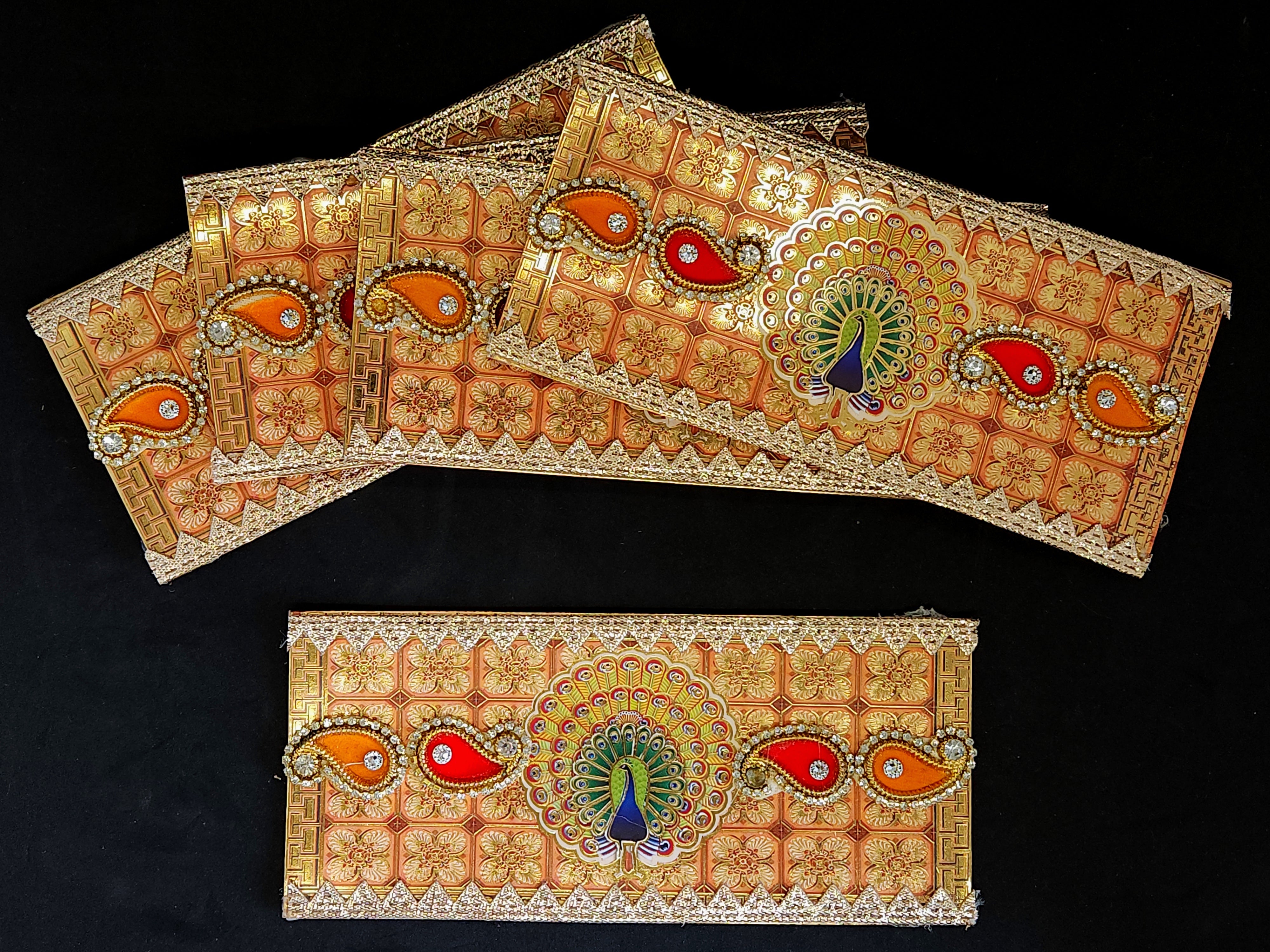 Premium Assorted Color Designs Money Holder Envelope