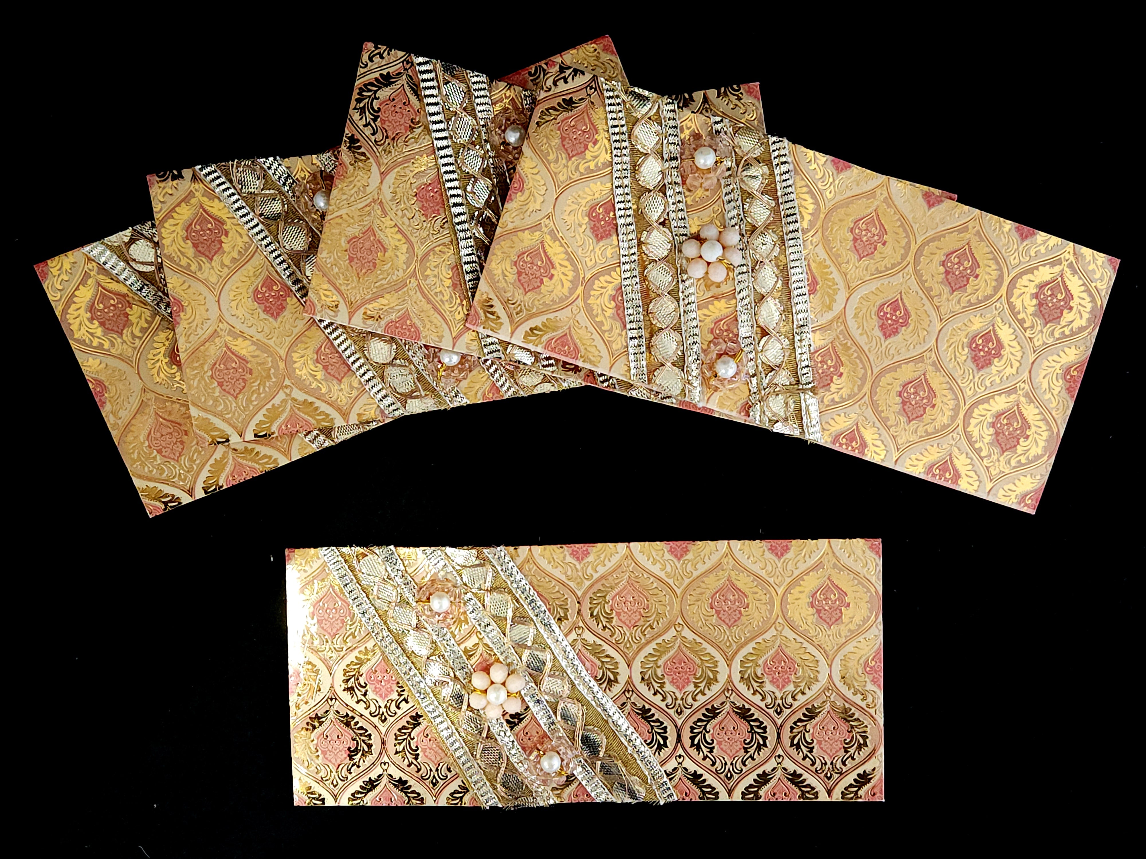 Premium Assorted Color Designs Money Holder Envelope
