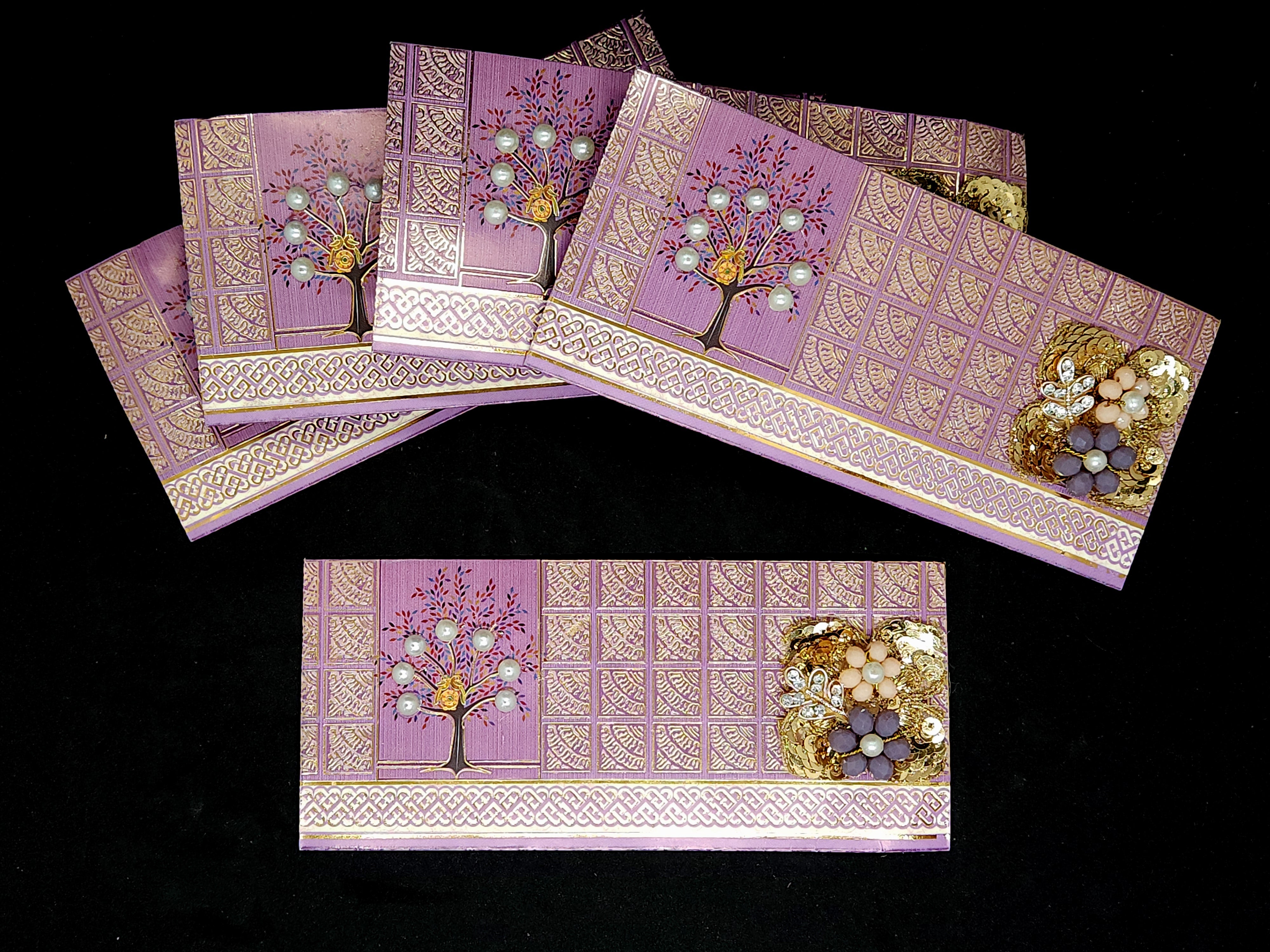 Premium Assorted Color Designs Money Holder Envelope