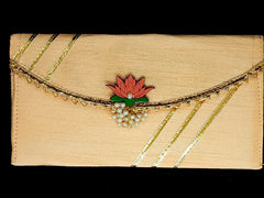 Vibrant Colour Envelopes with Lotus Charm