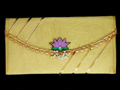 Vibrant Colour Envelopes with Lotus Charm