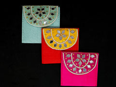 Handcrafted Small Mirror  Envelope