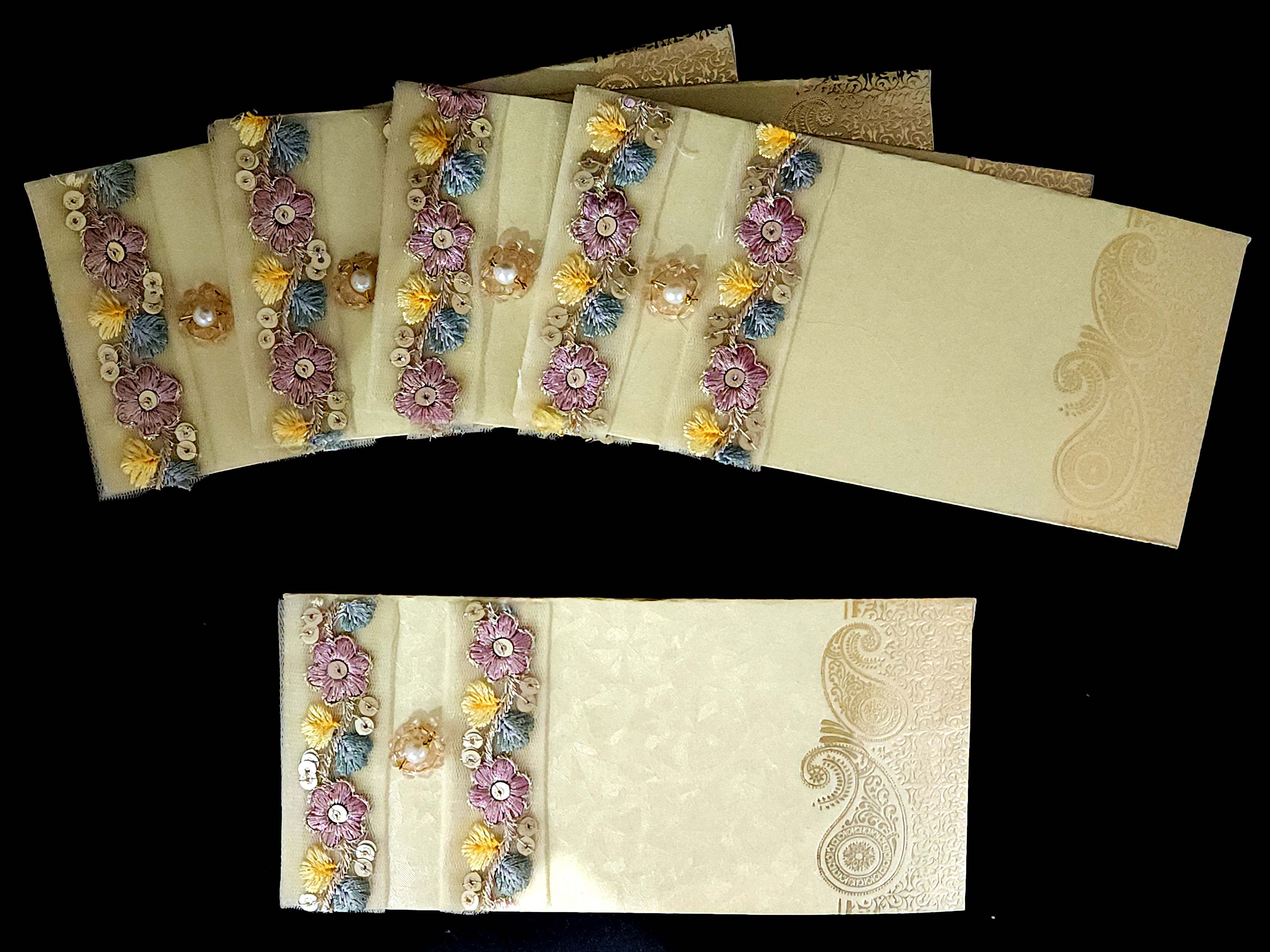 Premium Assorted Color Designs Money Holder Envelope