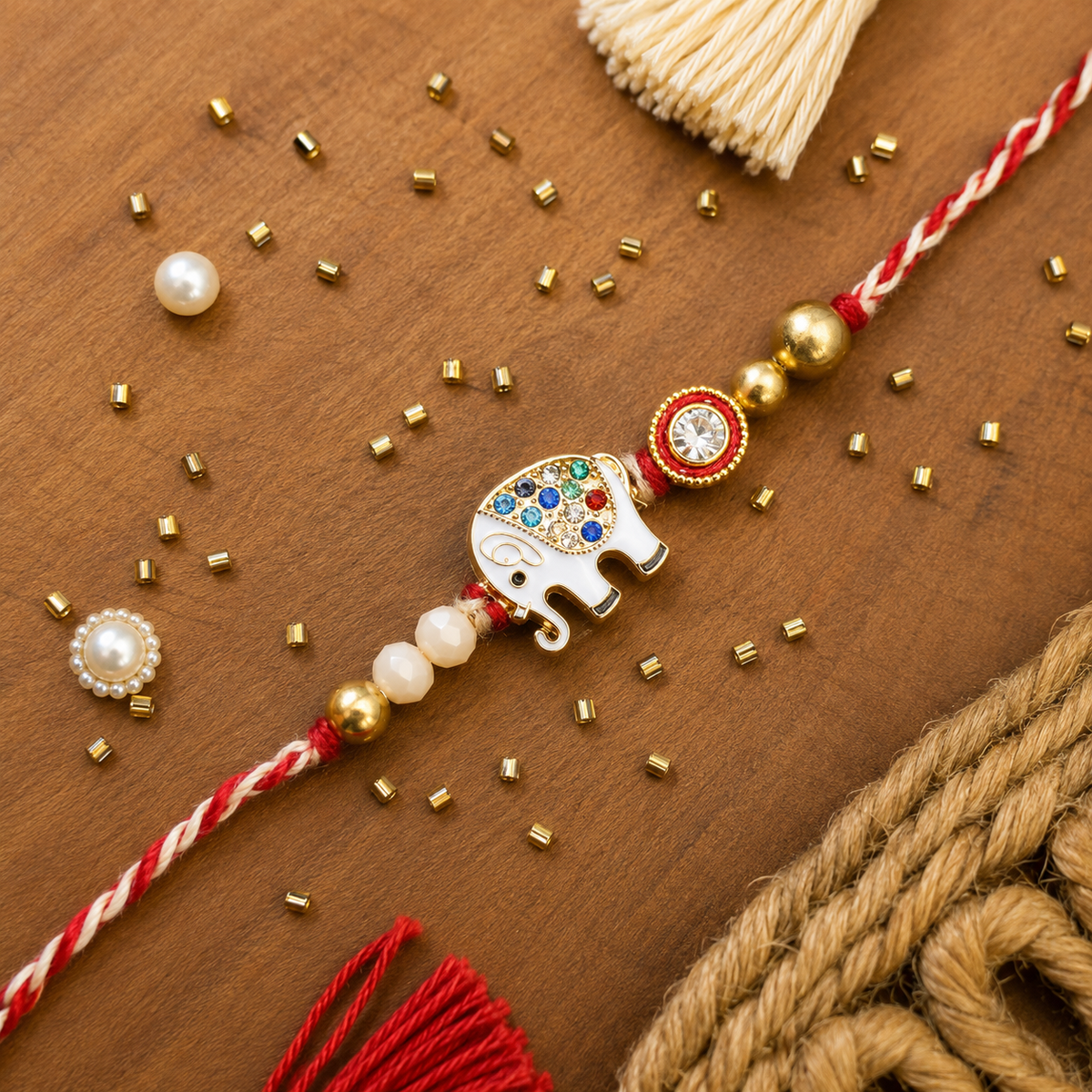 Lucky Elephant Rakhi