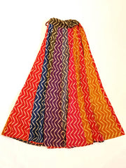 Ethnic Multicolor Ghagra with drawstings