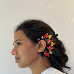 Fabric Earcuffs Earrings