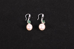 Polished Real Emerald and Pearl