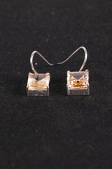 Classic Citrine Rectangles