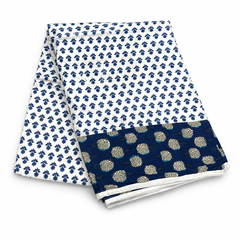 Indigo Charm Blanket