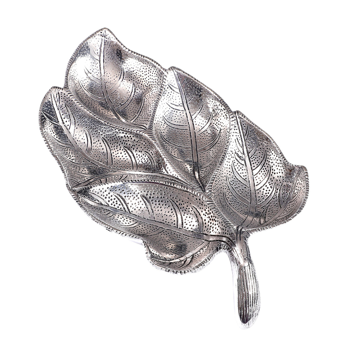 Silver Leaf Symphony Platter