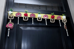 Crafted Lotus N Rose Toran