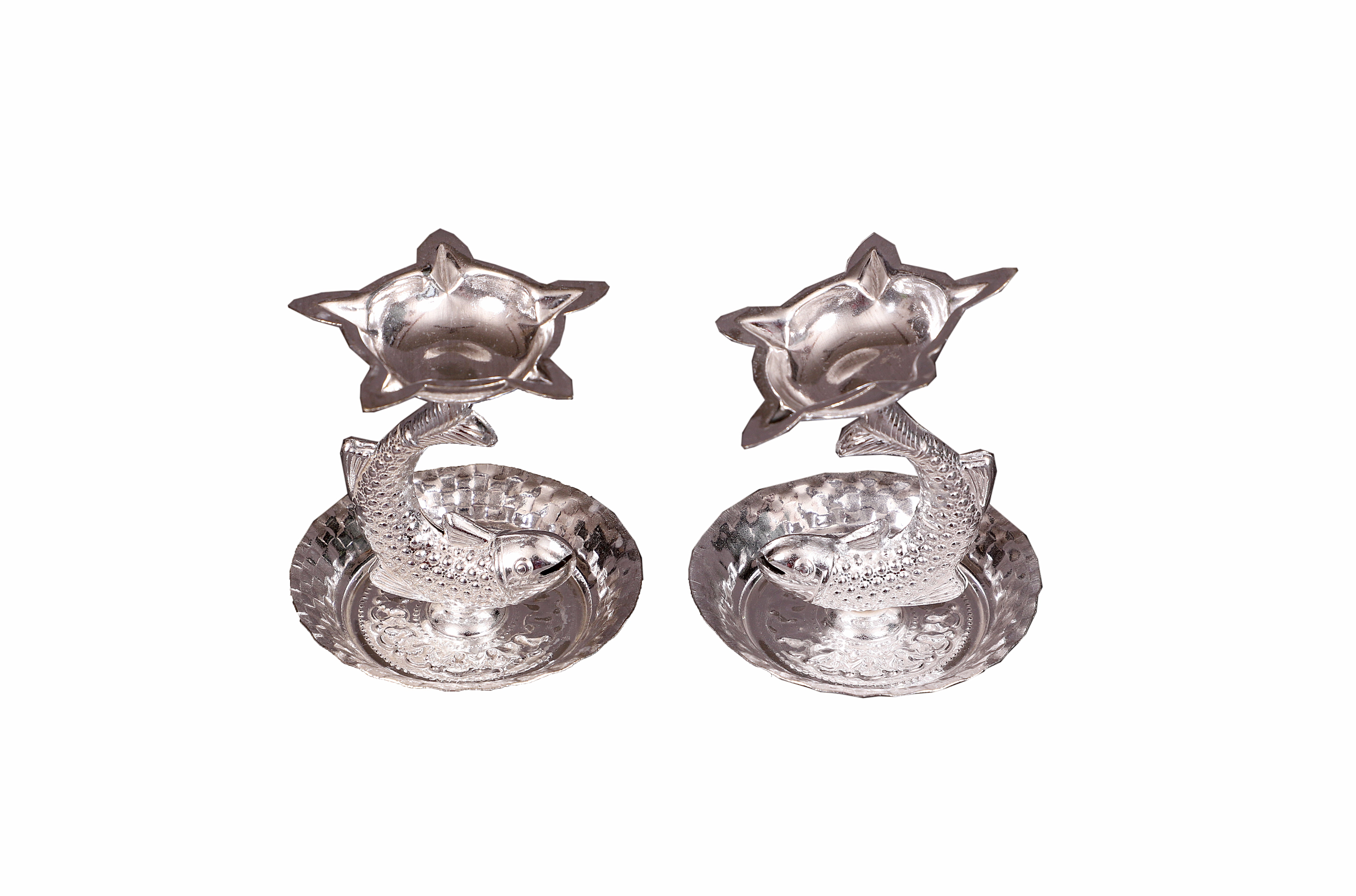German Silver Diyas for Decorations