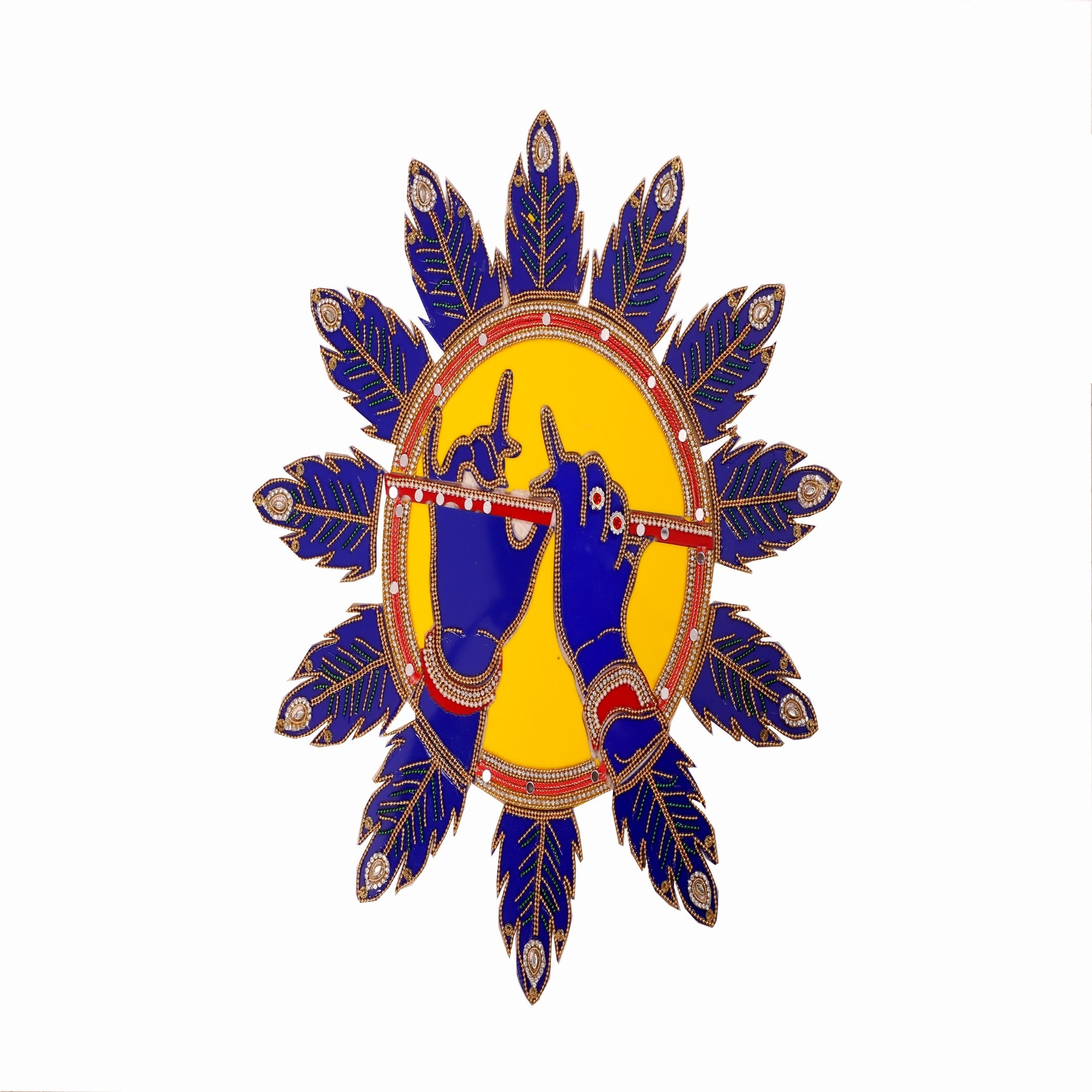 Acrylic Rangoli Design for the floor