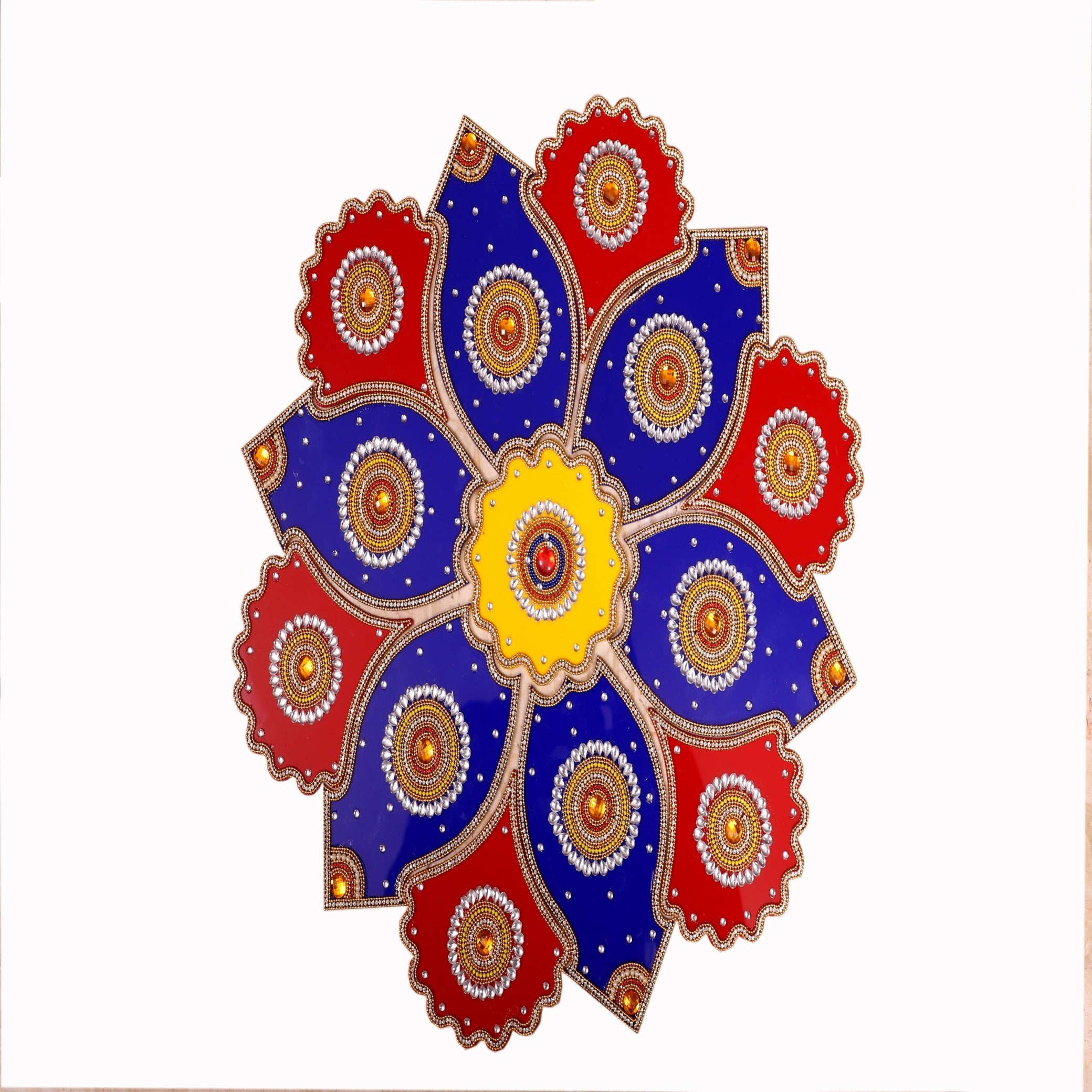 Acrylic Rangoli Design for the floor