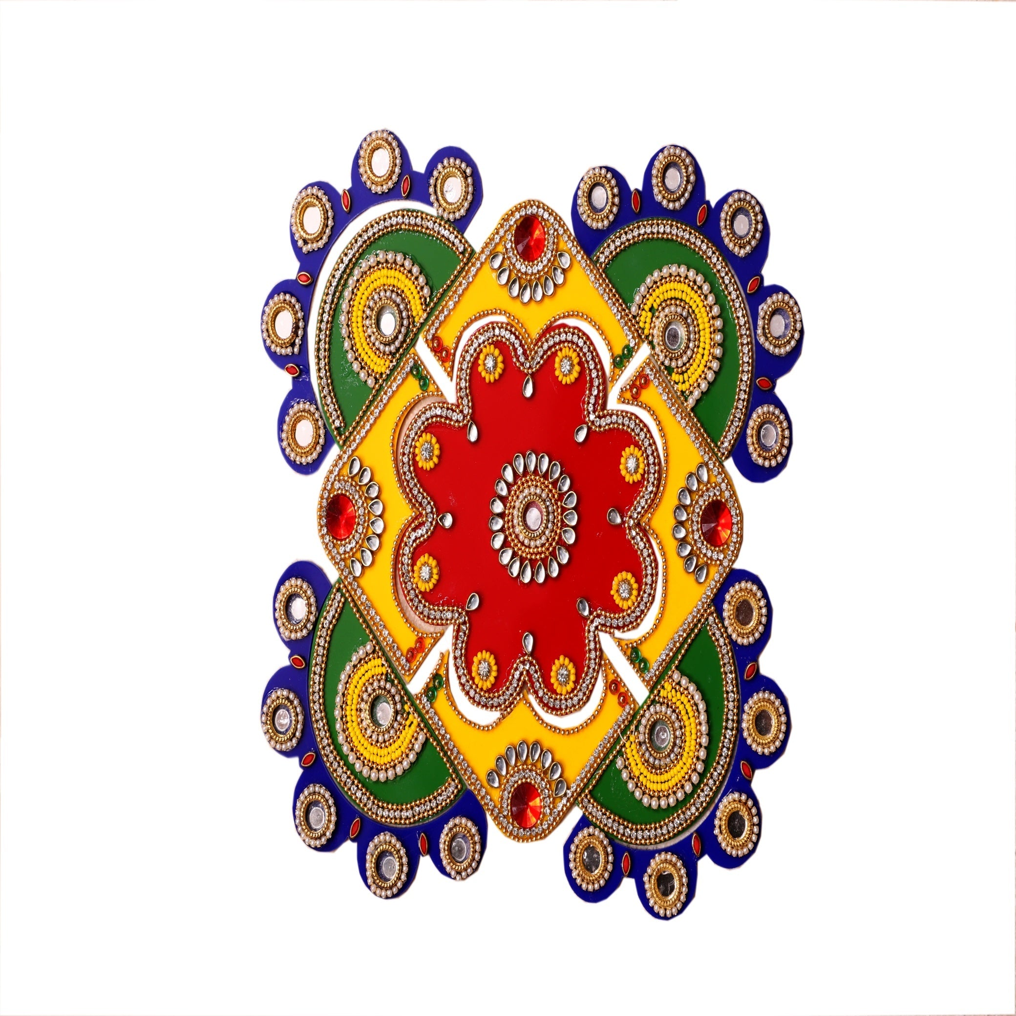 Acrylic Rangoli Design for the floor