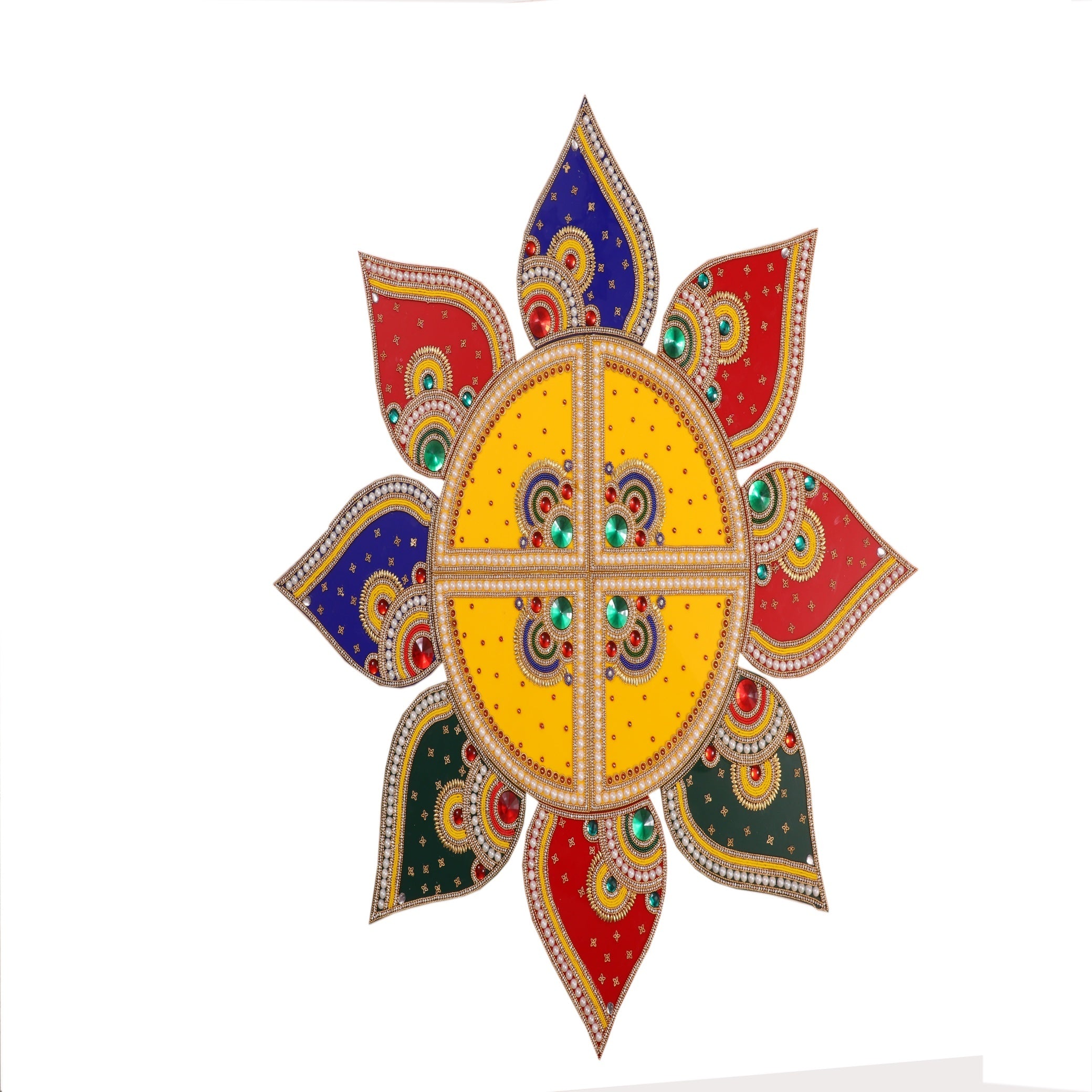 Acrylic Rangoli Design for the floor