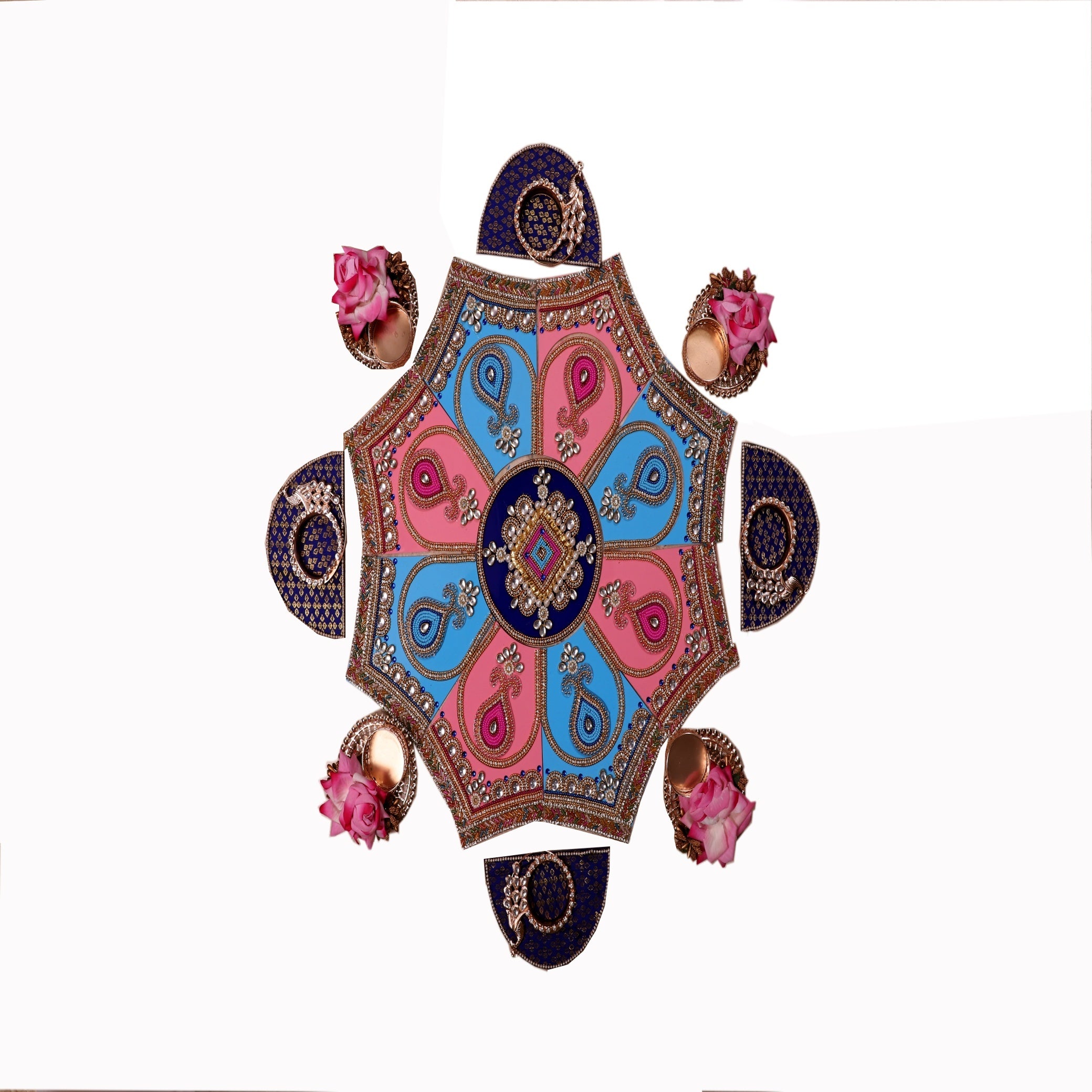 Acrylic Rangoli Design for the floor
