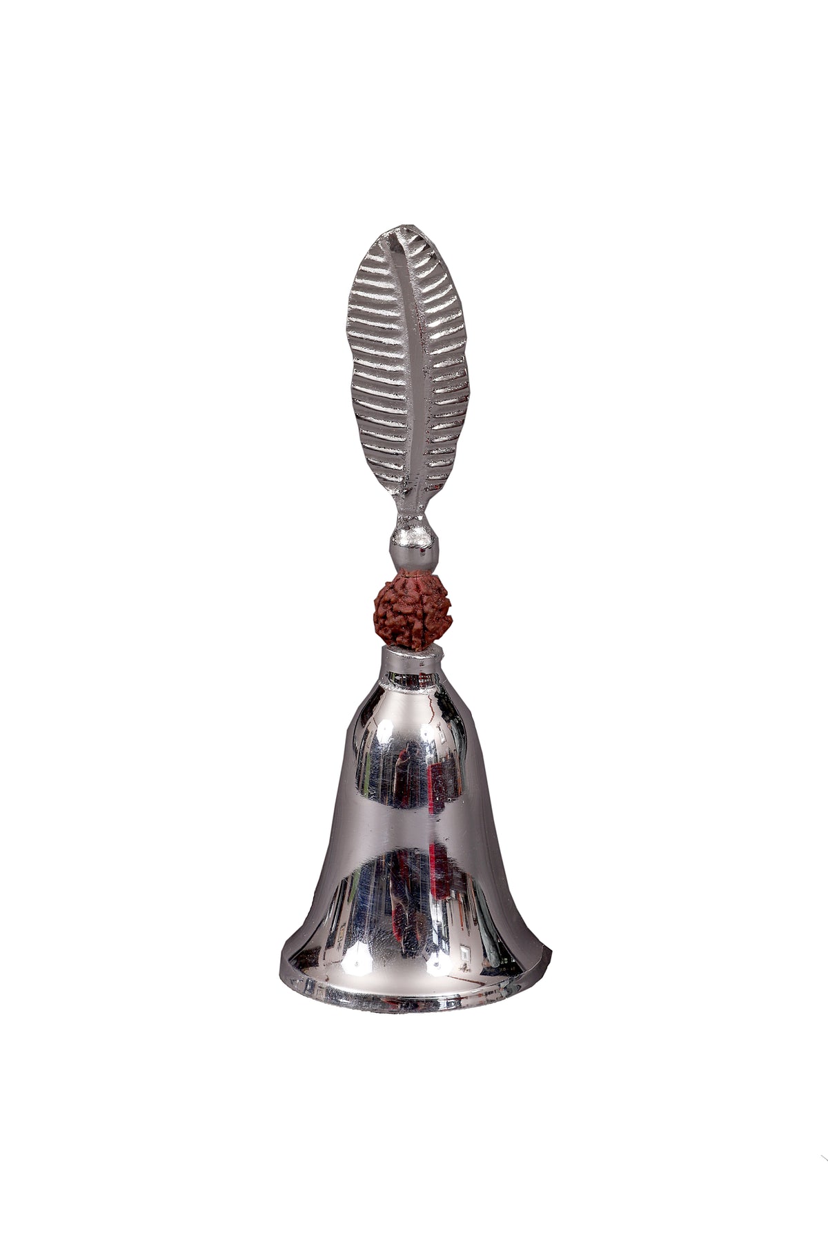 Aesthetic Silver Leaf Bell