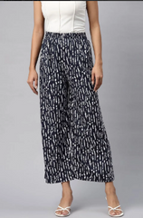 Stylish black and white Palazzo Pants for Women