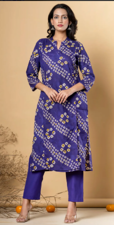 Captivating Blue Kurta Set