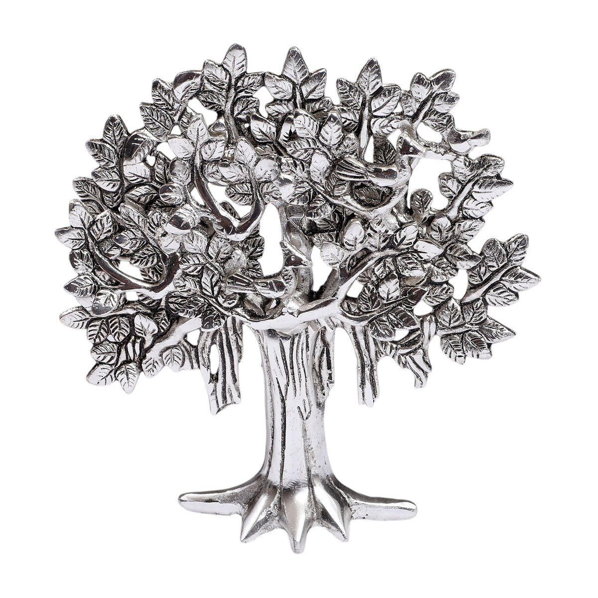 Silver Tree of Life Decorative Accent