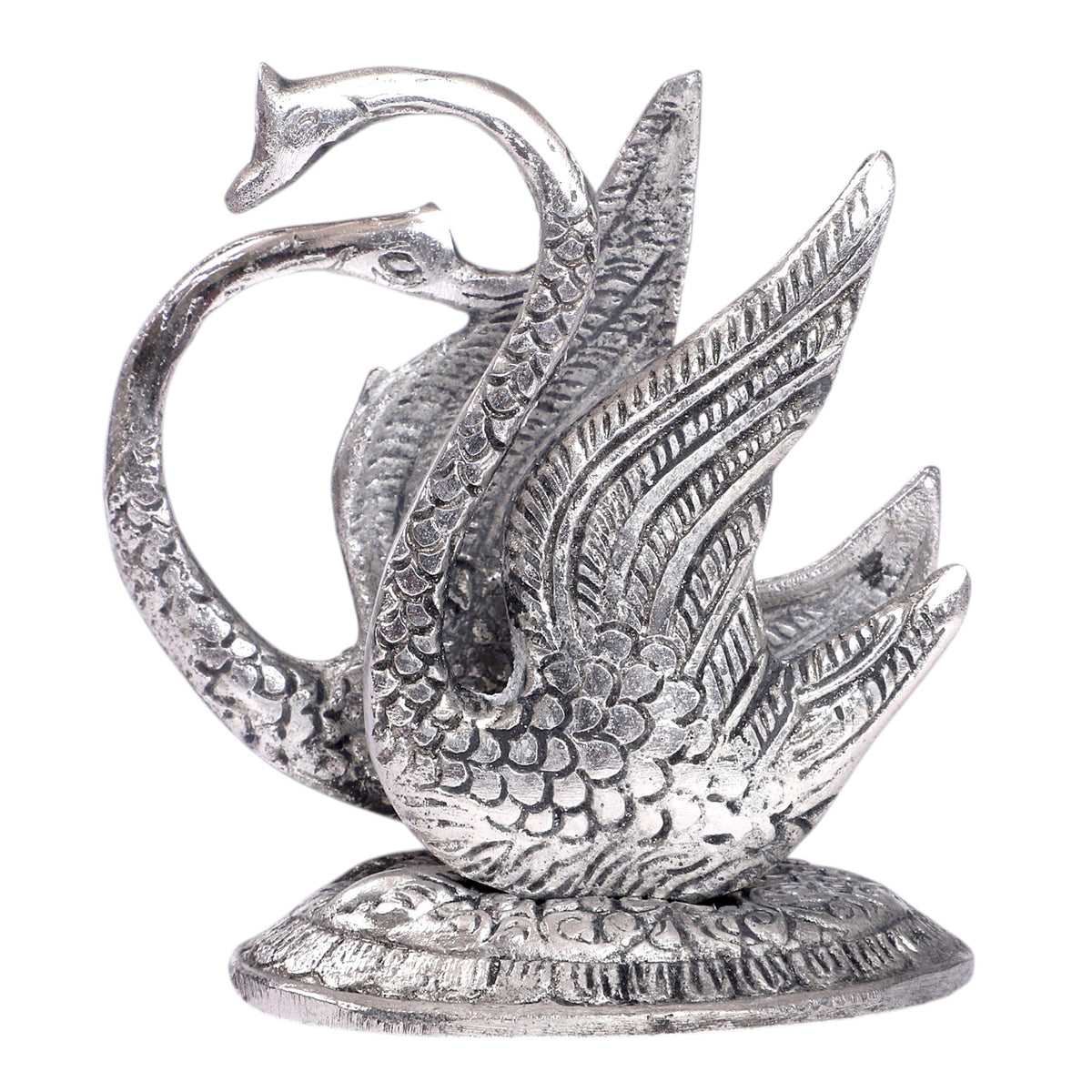 Sterling Swan Tissue Holder