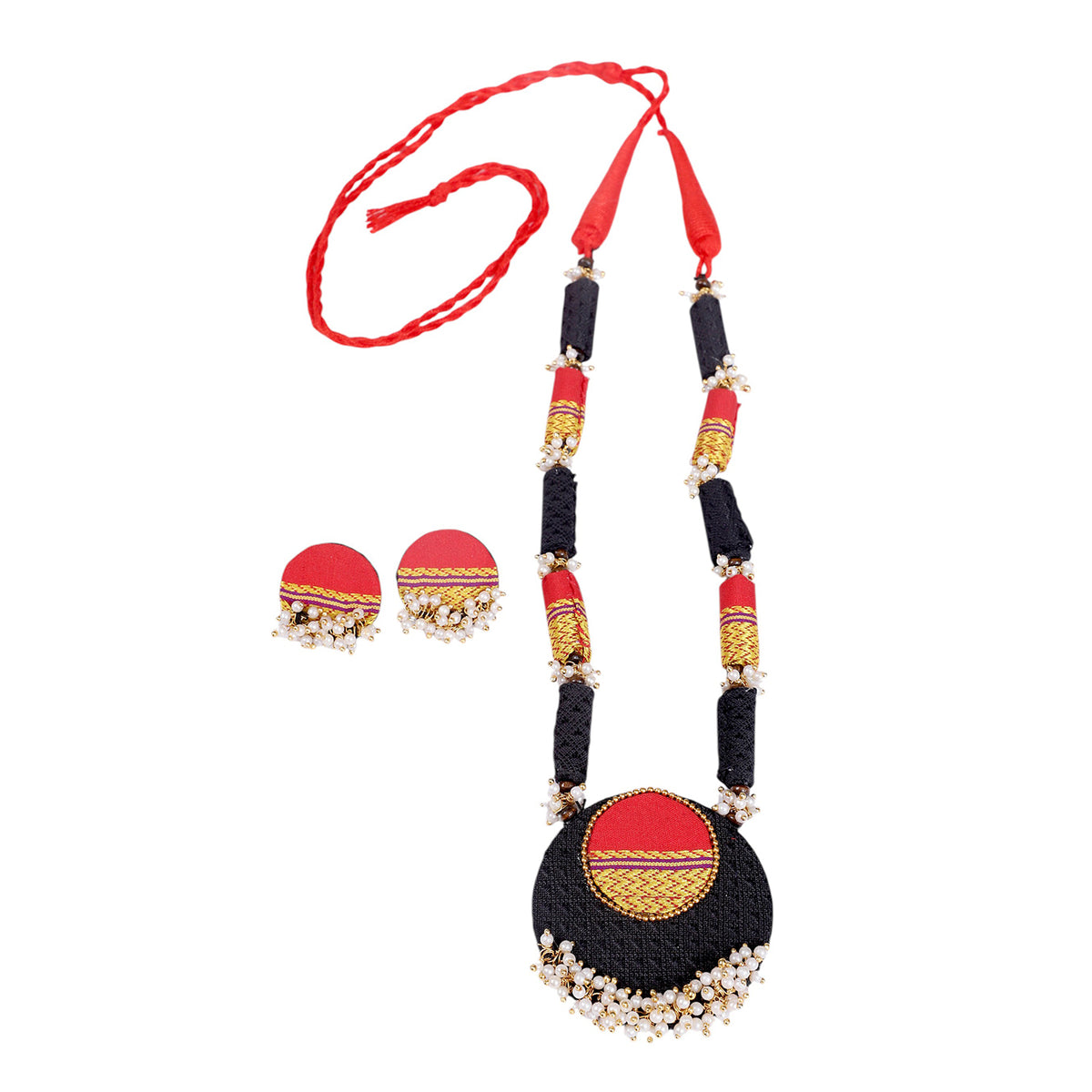 Noir Khun Heritage Pendant Set