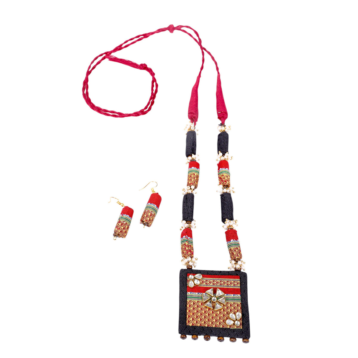 Royal Khun Studwork Pendant Set