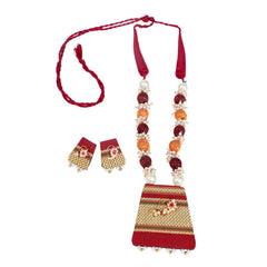Black Khun-Nath Necklace Set