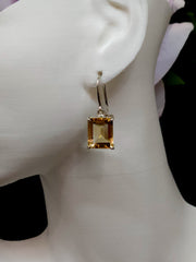 Classic Citrine Rectangles