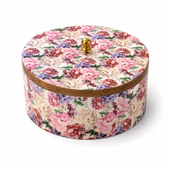 Blush Blossom Round Serving Casserole with Lid