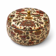 Heritage Blossom Oval Serving Casserole with Lid