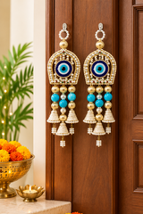 Royal Evil Eye Pearl Door Hanging Set