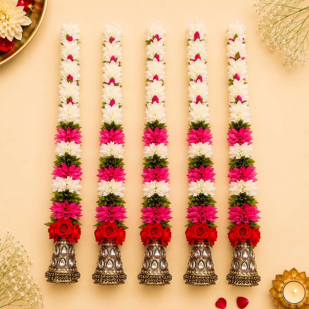 Blush Bloom Floral Hanging Garland