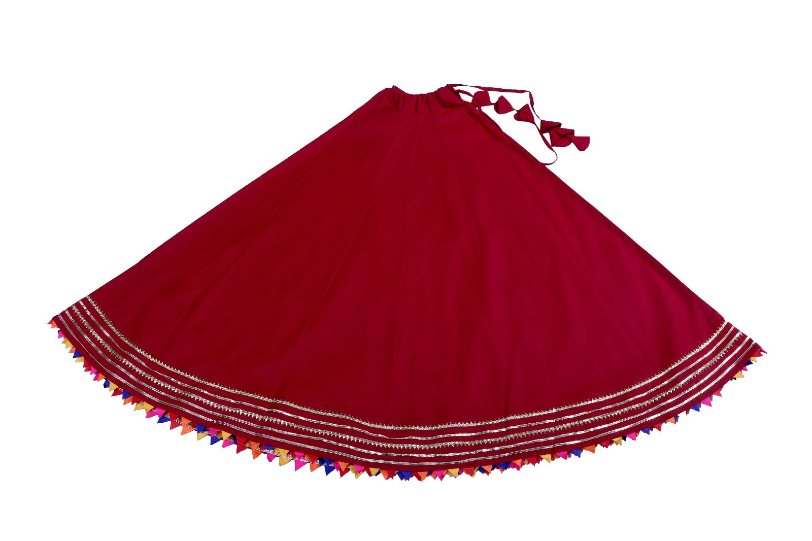 TwirlTastic Traditional Ghagra with drawstrings