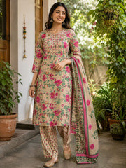 Exquisite Floral Suit Set for Women
