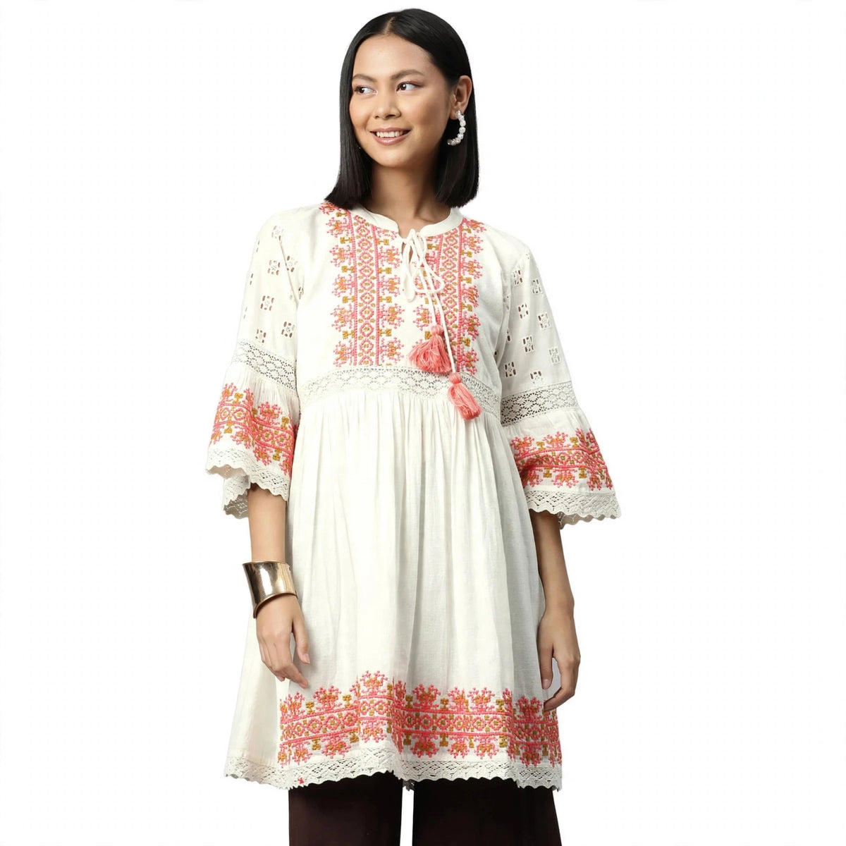 Cotton Party Wear Kurta