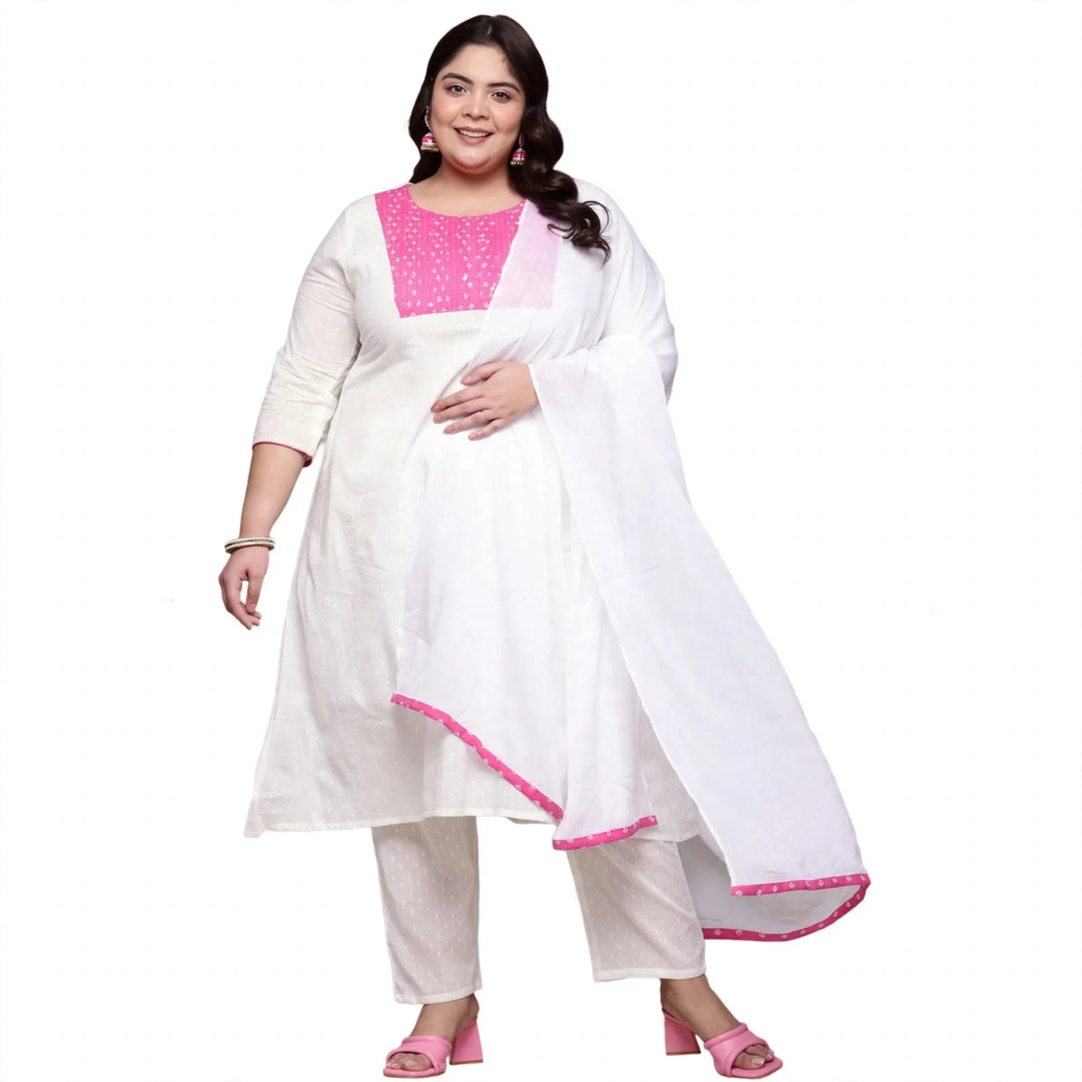 Beautiful block print salwar suit