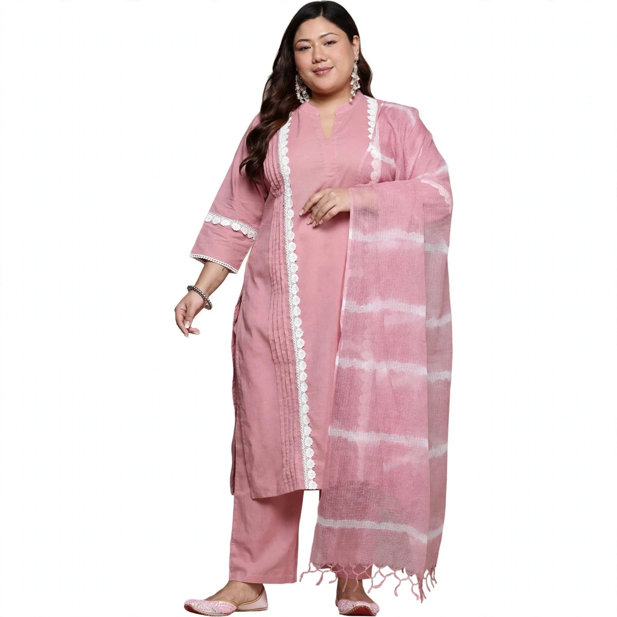 Charming Pink Salwar Suit Set
