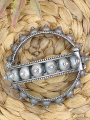 Silver bell shaped kada