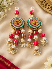 Shubh Labh Pearl Hanging Décor (Set of 2)